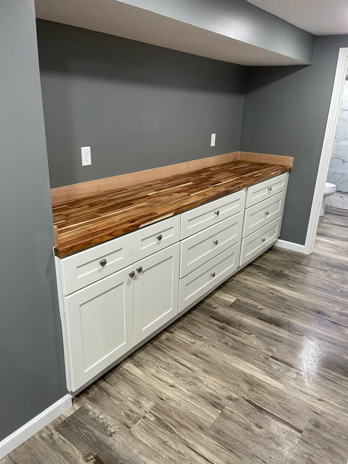basement cabinets